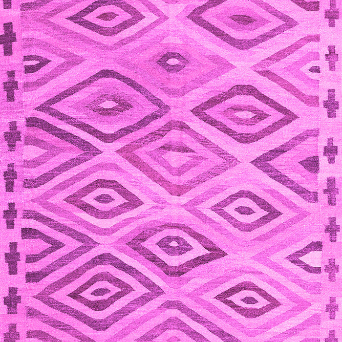 Machine Washable Southwestern Pink Country Rug, wshcon978pnk