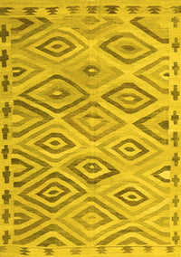 Southwestern Yellow Country Rug, con978yw