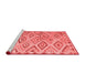 Country Red Washable Rugs