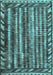 Machine Washable Abstract Light Blue Contemporary Rug, wshcon979lblu