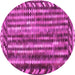 Round Machine Washable Abstract Pink Contemporary Rug, wshcon979pnk