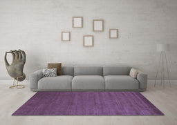 Machine Washable Abstract Blue Contemporary Rug in a Living Room, wshcon97blu