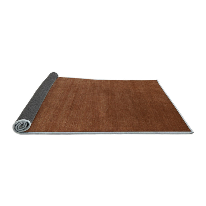 Sideview of Abstract Light Blue Contemporary Rug, con97lblu