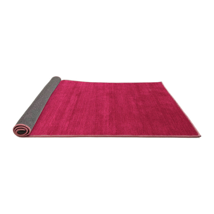 Sideview of Abstract Pink Contemporary Rug, con97pnk