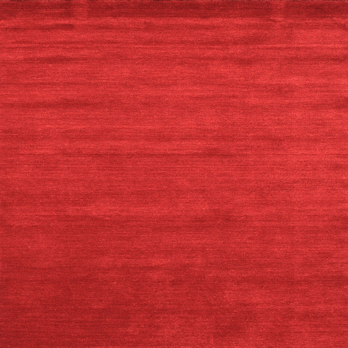 Serging Thickness of Abstract Orange Contemporary Rug, con97org