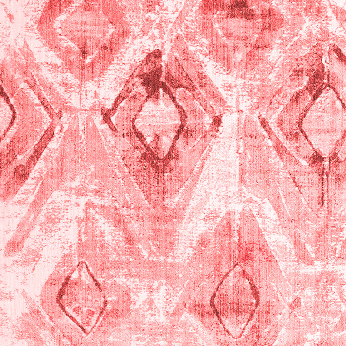 Abstract Red Contemporary Area Rugs