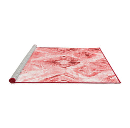 Contemporary Red Washable Rugs