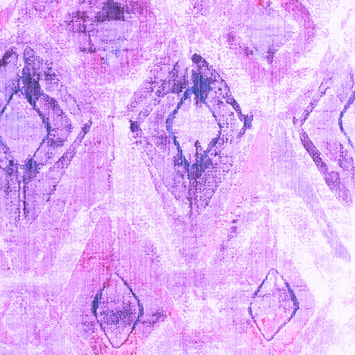 Machine Washable Abstract Purple Contemporary Area Rugs, wshcon981pur