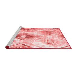 Contemporary Red Washable Rugs