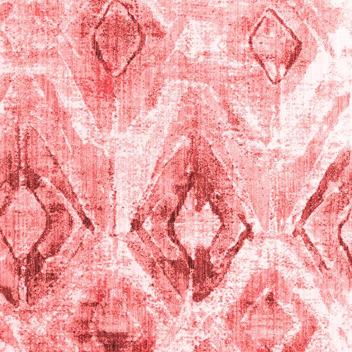 Abstract Red Contemporary Area Rugs