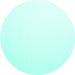 Round Solid Turquoise Modern Rug, con983turq