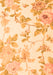 Floral Orange Coastal Rug, con984org