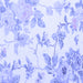 Square Machine Washable Floral Blue Coastal Rug, wshcon984blu