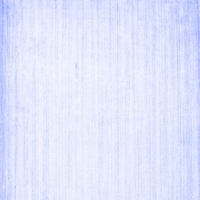 Square Machine Washable Abstract Blue Contemporary Rug, wshcon985blu