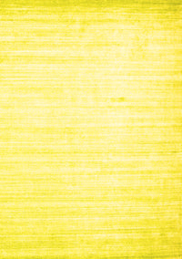 Abstract Yellow Contemporary Rug, con985yw