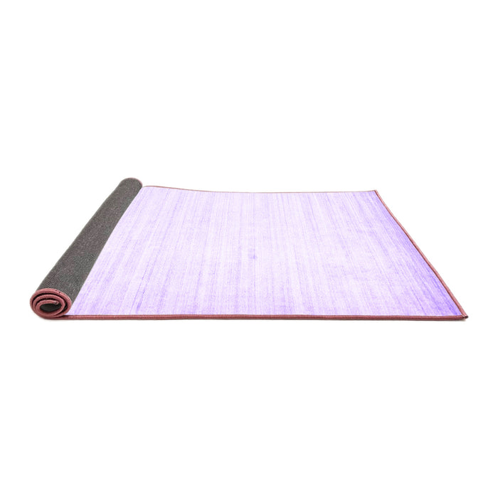Sideview of Abstract Purple Contemporary Rug, con985pur