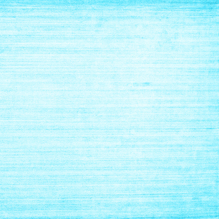 Square Abstract Light Blue Contemporary Rug, con985lblu