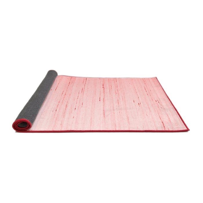 Solid Red Modern Area Rugs