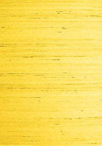 Solid Yellow Modern Rug, con986yw