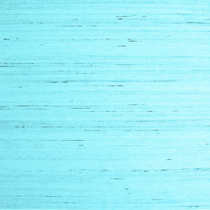 Square Machine Washable Solid Light Blue Modern Rug, wshcon986lblu