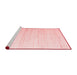 Modern Red Washable Rugs