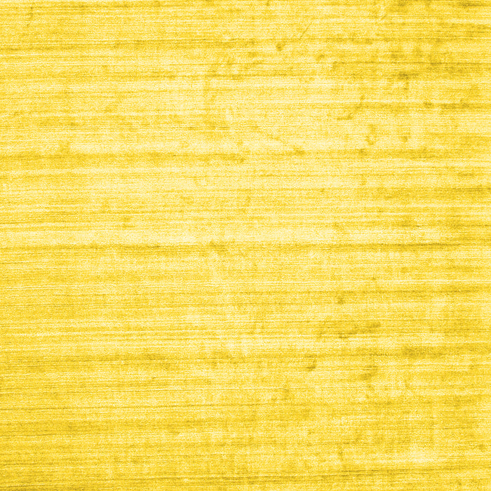 Machine Washable Solid Yellow Modern Rug, wshcon987yw