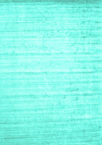 Solid Turquoise Modern Rug, con987turq