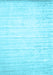 Solid Light Blue Modern Rug, con987lblu