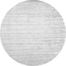 Square Solid Gray Modern Rug, con987gry