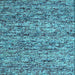 Square Machine Washable Abstract Light Blue Contemporary Rug, wshcon988lblu