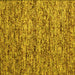 Square Abstract Yellow Contemporary Rug, con988yw