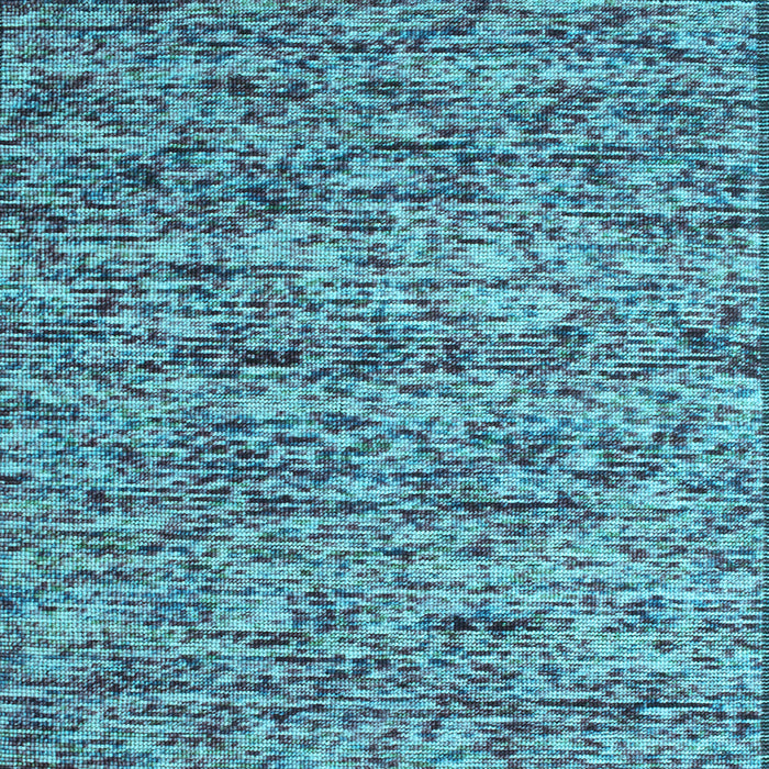 Square Abstract Light Blue Contemporary Rug, con988lblu