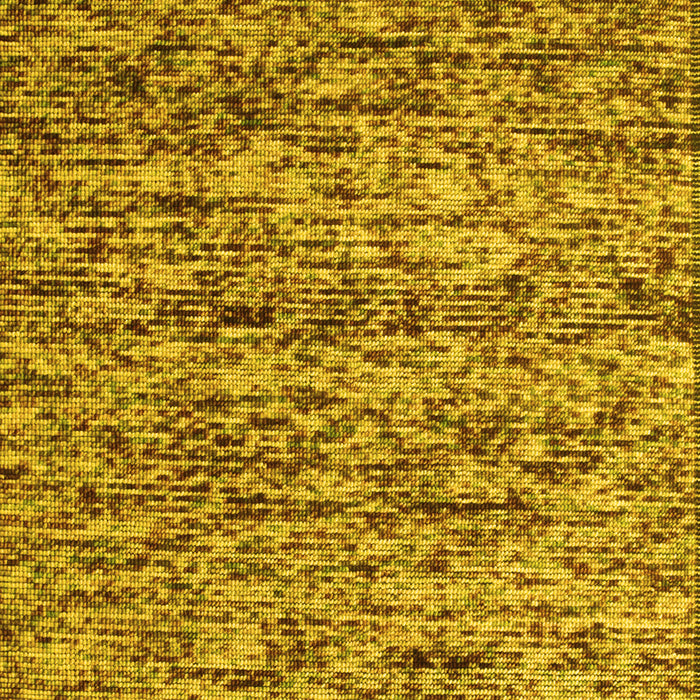 Abstract Yellow Contemporary Rug, con988yw