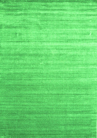 Abstract Green Contemporary Rug, con989grn