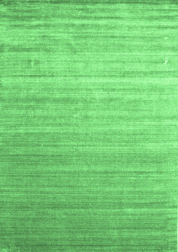 Abstract Emerald Green Contemporary Rug, con989emgrn