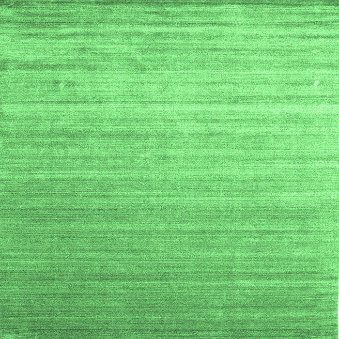 Square Abstract Emerald Green Contemporary Rug, con989emgrn