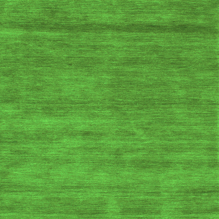 Serging Thickness of Machine Washable Abstract Green Contemporary Area Rugs, wshcon98grn