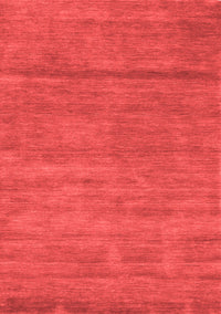 Abstract Red Contemporary Rug, con98red