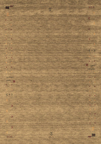 Abstract Brown Contemporary Rug, con990brn