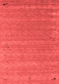 Abstract Red Contemporary Rug, con990red