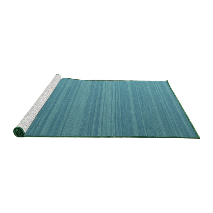 Serging Thickness of Machine Washable Contemporary Light Sea Green Rug, wshcon991