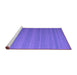 Sideview of Machine Washable Abstract Purple Contemporary Area Rugs, wshcon991pur