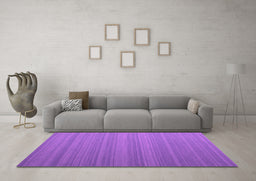 Machine Washable Abstract Pink Contemporary Rug in a Living Room, wshcon991pnk