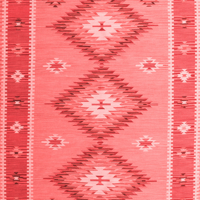 Machine Washable Oriental Red Traditional Rug, wshcon992red