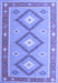 Machine Washable Oriental Blue Traditional Rug, wshcon992blu