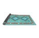 Sideview of Oriental Light Blue Traditional Rug, con992lblu