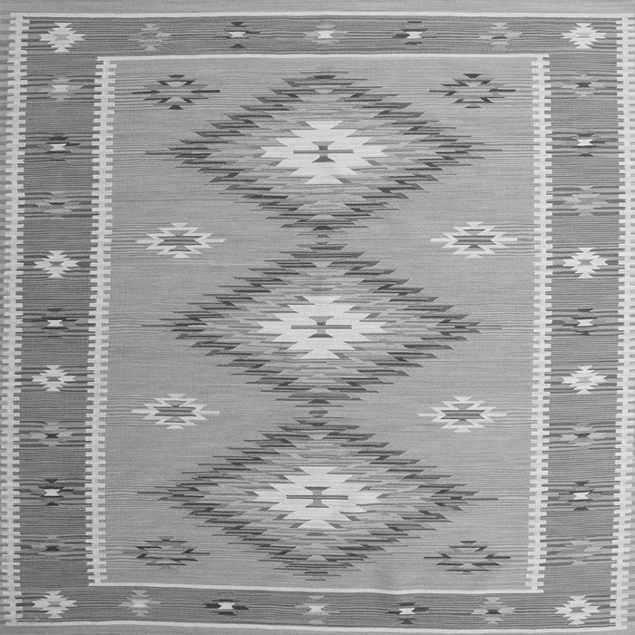 Serging Thickness of Oriental Gray Traditional Rug, con992gry