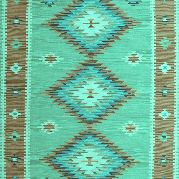 Oriental Turquoise Traditional Rug, con992turq