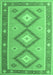 Oriental Emerald Green Traditional Rug, con992emgrn