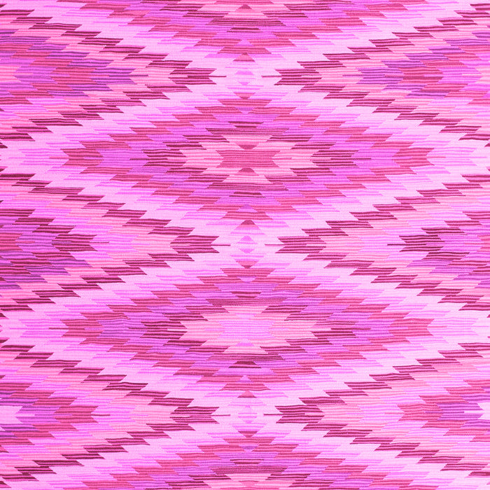 Machine Washable Southwestern Pink Country Rug, wshcon993pnk